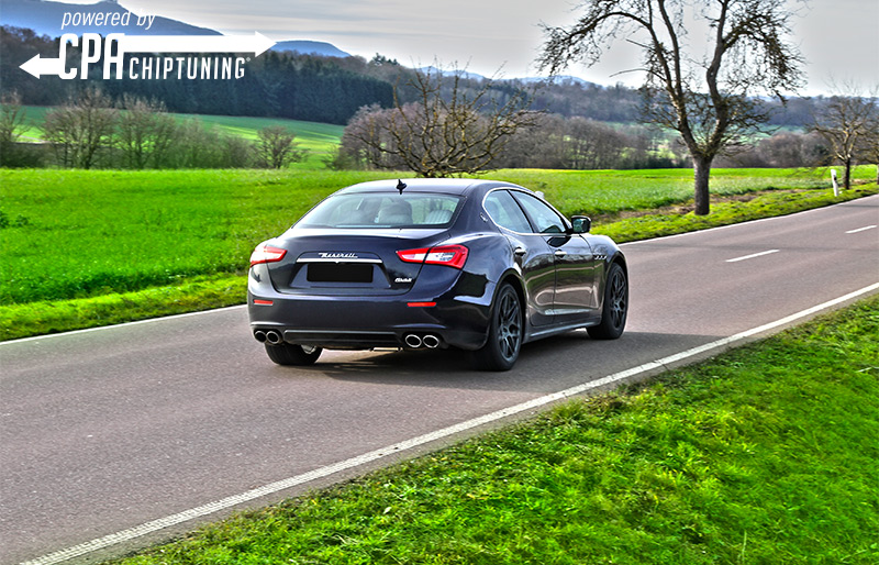 Die PowerBox Nitro trifft auf den Maserati Ghibli Diesel – eine starke Mischung